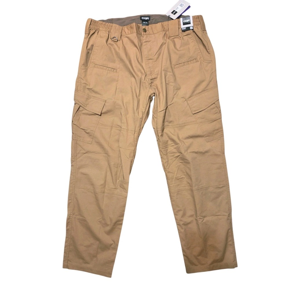 CQR Tactical Series Ripstop Cargo Pants Cougar Brown Lightweight 44x32 NWT
